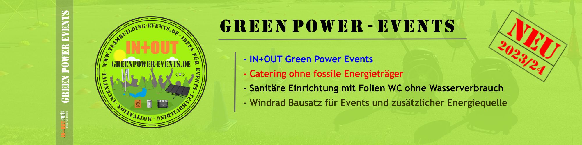 Green-Power IN+OUT TEAM EVENTS