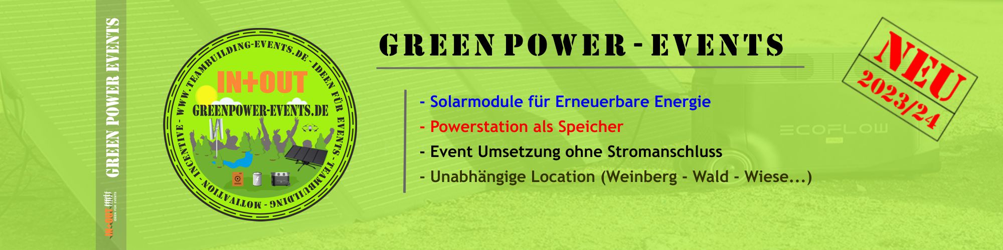 Green-Power IN+OUT TEAM EVENTS