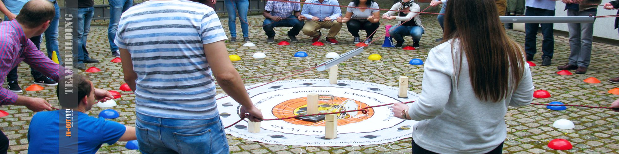 An einem Strang ziehen - IN+OUT Team Target Challenge Darmstadt